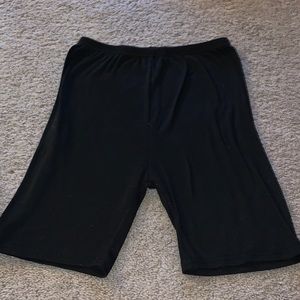 Soft black shorts